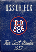 USS Orleck Cruise Books