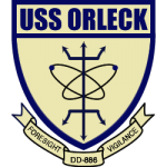 USS Orleck - Logo (medium)